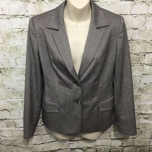 🌻 Jones New York Herringbone Blazer Jacket X23